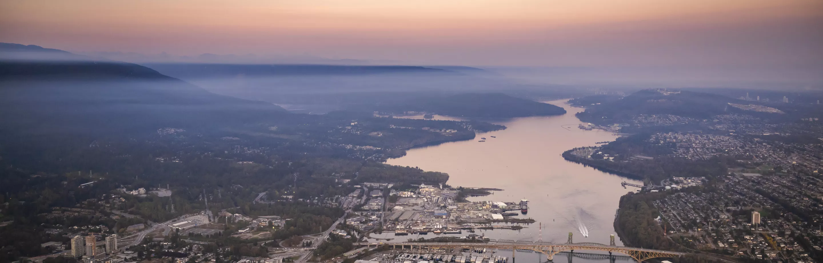 Photo of the Burrard Inlet