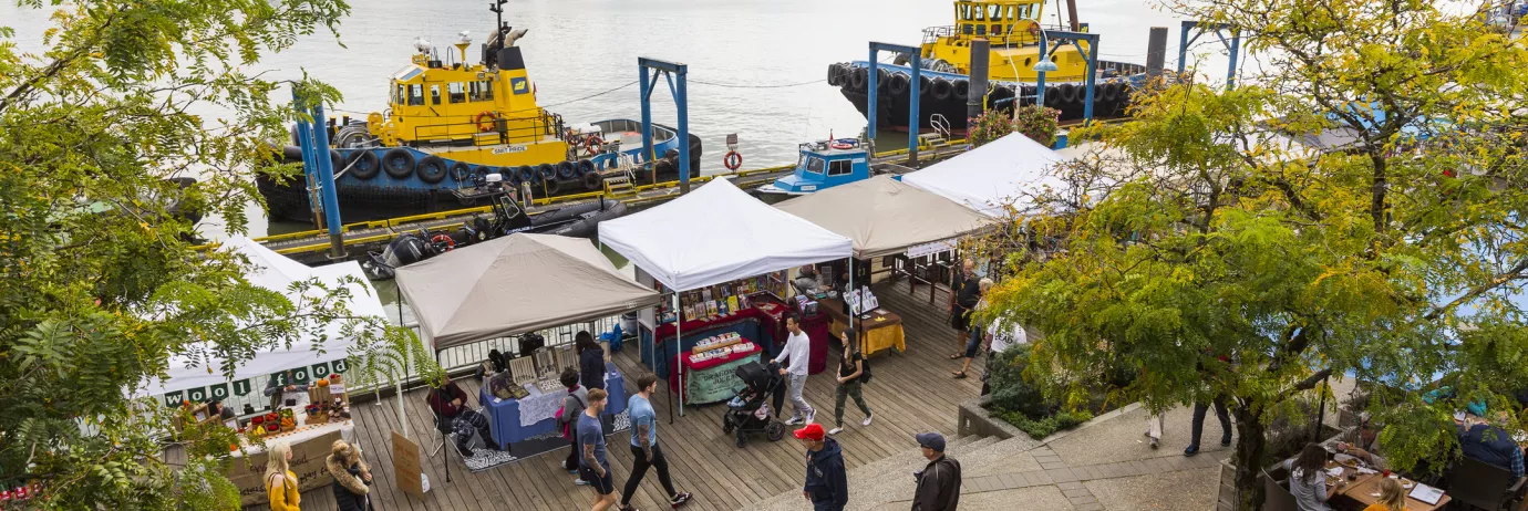 New Westminster community at the quay